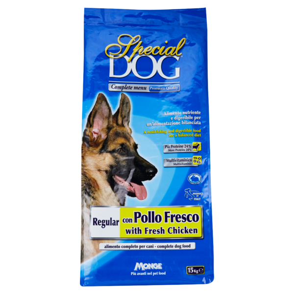Special Dog Complete menu Premium Quality Regular con Pollo Fresco 15 kg