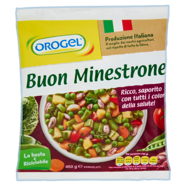 Orogel Buon Minestrone Surgelati 450 g