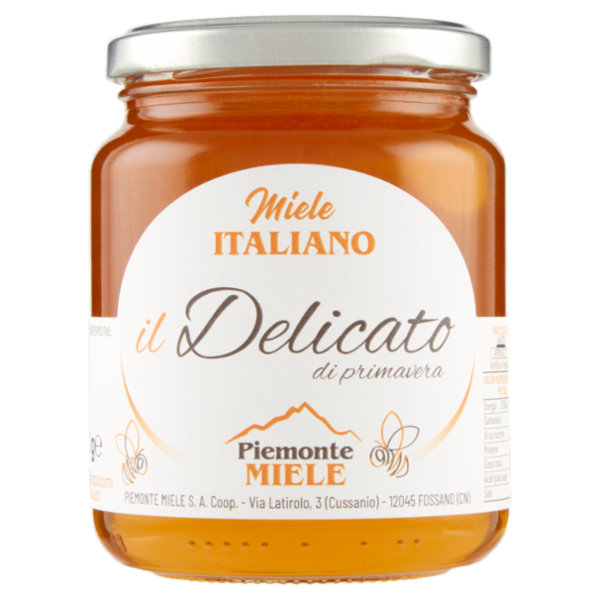 Piemonte Miele Miele Italiano il Delicato di primavera 500 g