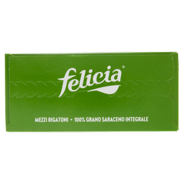 felicia Mezzi rigatoni Grano Saraceno Integrale Bio 340 g