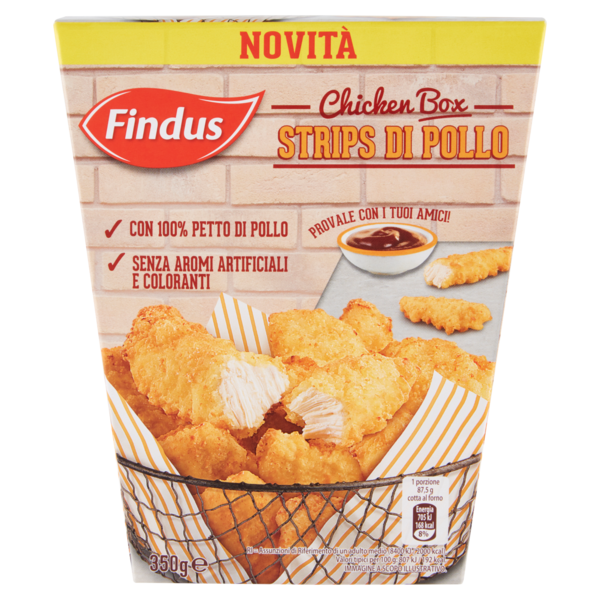 Findus Chicken Box - Strips di Pollo 350g