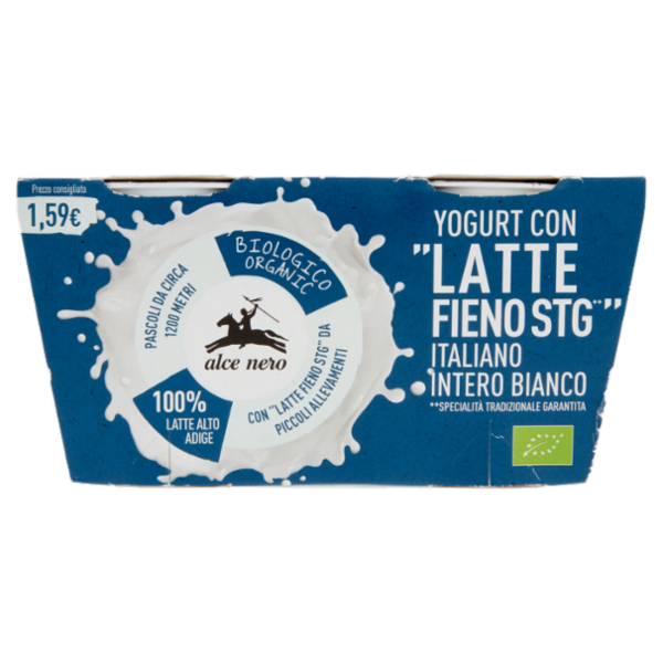 alce nero Yogurt con 