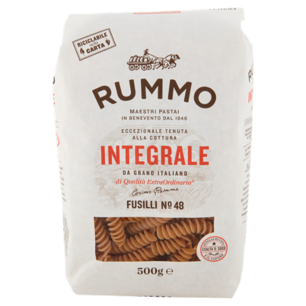 Rummo Integrale Fusilli N° 48 500 g