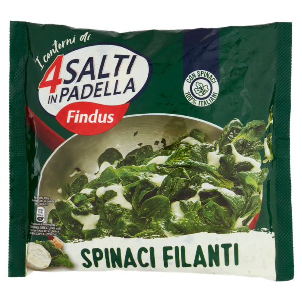 4 Salti in Padella Findus Spinaci Filanti 450 g