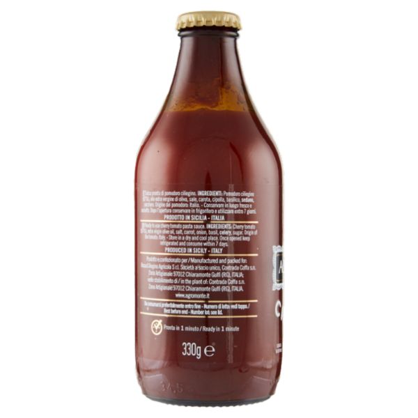 Agromonte Salsa Pronta di Ciliegino l'originale 330 g