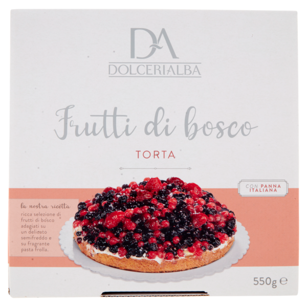 Dolcerialba Frutti di bosco Torta 550 g
