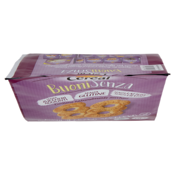Céréal Biscotti BuoniSenza Buoni al Grano Saraceno, Senza Glutine, Senza Zuccheri aggiunti 200 g