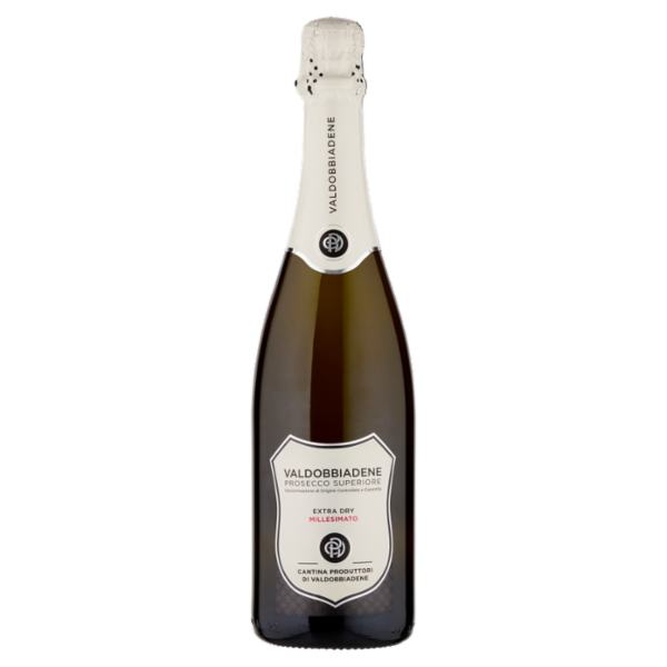 Cantina Produttori Valdobbiadene Valdobbiadene Prosecco Superiore DOCG Extra Dry Millesimato 750 ml