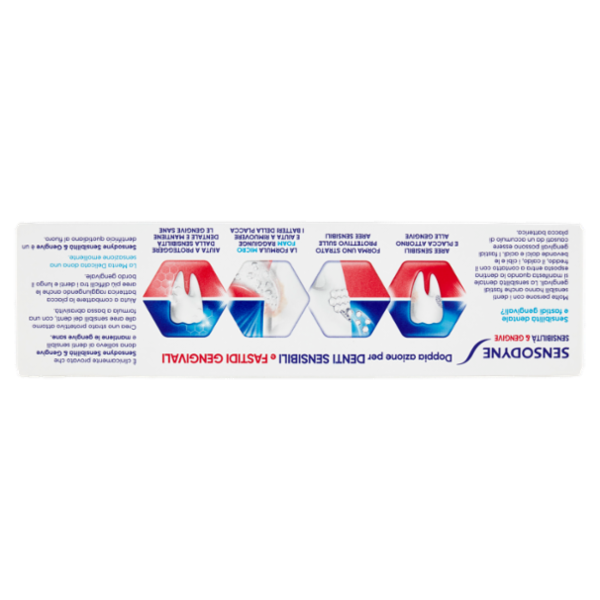 Sensodyne Sensibilità & Gengive, Dentifricio per Denti sensibili e Fastidi Gengivali, 75ml