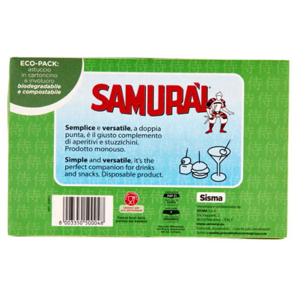 Samurài l'Originale stuzzicadenti 400 pz