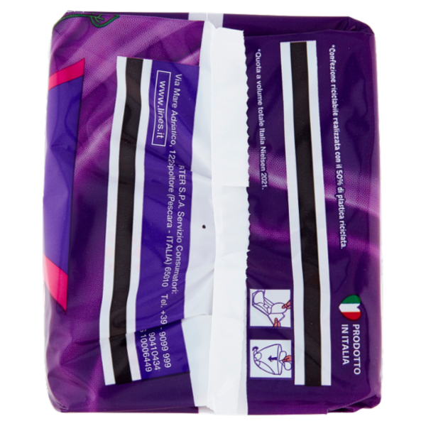 Lines Seta ultra lungo con ali 22 pz