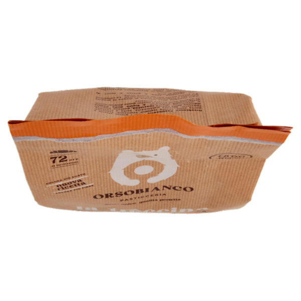 Orsobianco la treccina con Farina Macinata a Pietra Albicocca 6 x 58 g