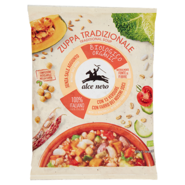 alce nero Zuppa Tradizione Surgelata 450 g