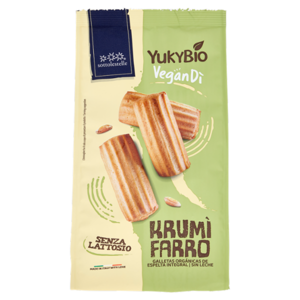 YukyBio Vegan Krumì di Farro 250 g