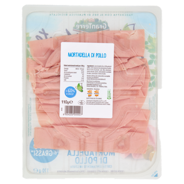 GranTerre LiberaMente Mortadella di Pollo 110 g