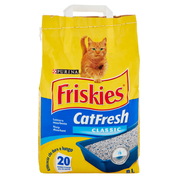 PURINA FRISKIES CatFresh Classic Lettiera assorbente 8 L
