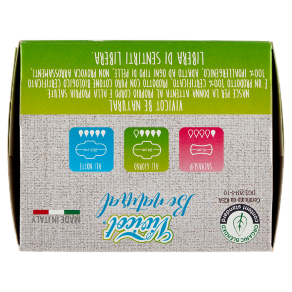 Vivicot Be natural Giorno con Ali 12 pz