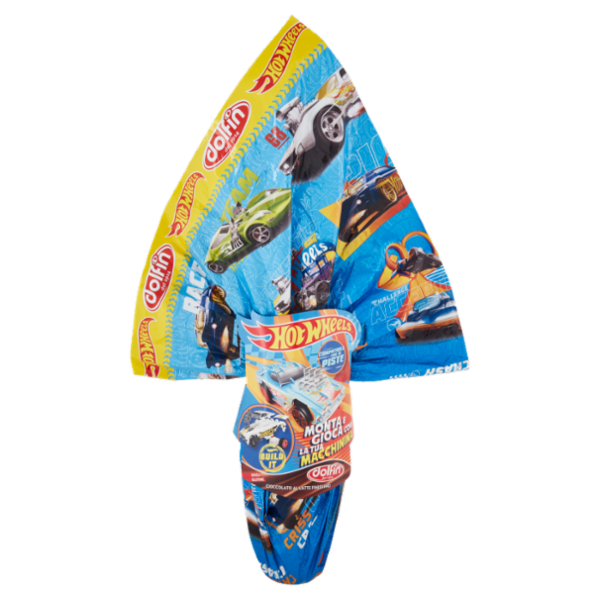 dolfin Uovo di Cioccolato al Latte Finissimo Hot Wheels 220 g