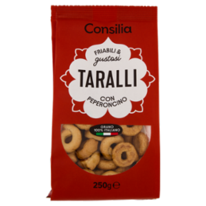 Consilia Saper Scegliere Taralli Pugliesi Con Peperoncino 250 g