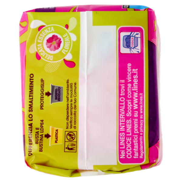 Lines intervallo & go Fresh proteggislip Regular Ripiegato 16 pz