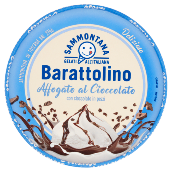 Sammontana Barattolino Delizioso Affogato al Cioccolato 500 g