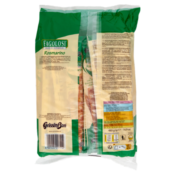 GrissinBon Fagolosi Rosmarino 480 g
