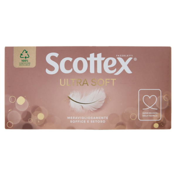 Scottex Ultra Soft Fazzoletti 80 pz