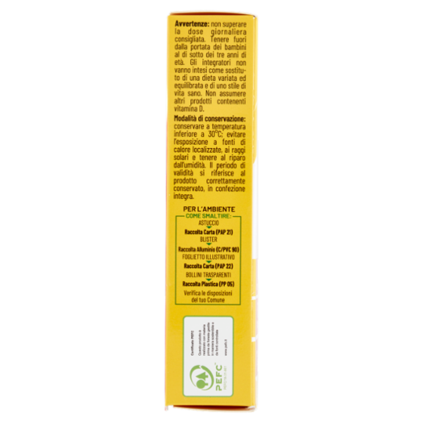 equilibra Vitamina D3 2000 U.I. Sistema Immunitario Compresse 30 x 81 mg