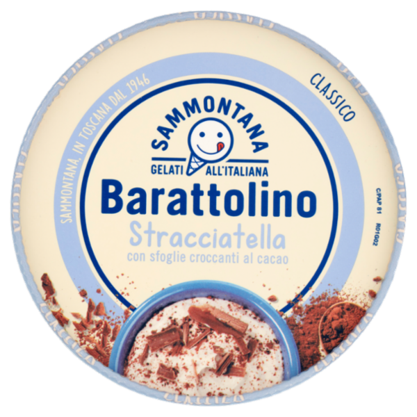 Sammontana Barattolino Classico Stracciatella 500 g
