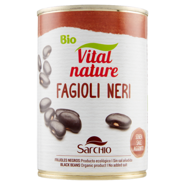 Vital nature Bio Fagioli Neri 400 g