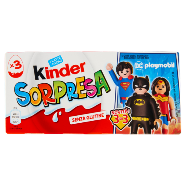 Kinder Sorpresa Minions 3 x 20 g