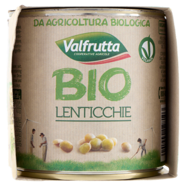 Valfrutta Bio Lenticchie 2 x 400 g