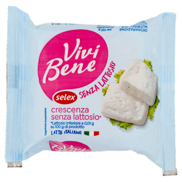 Selex Vivi Bene Crescenza Senza Lattosio 100 g