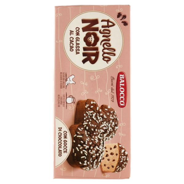 Balocco Agnello Noir con Glassa al Cacao 750 g