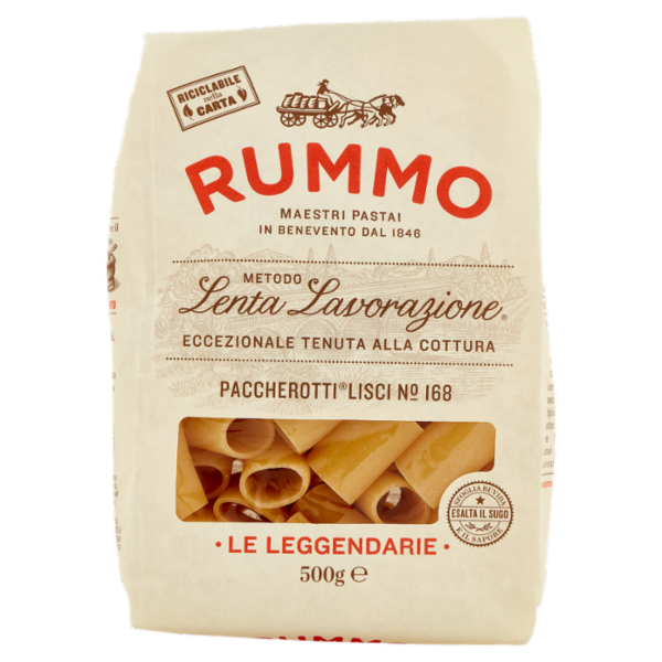 Rummo Le Leggendarie Paccherotti Lisci N° 168 500 g