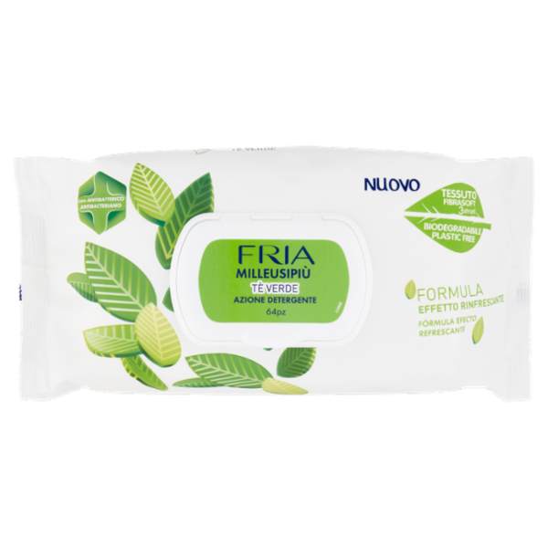 Fria Milleusipiù Tè Verde Azione Detergente 64 pz