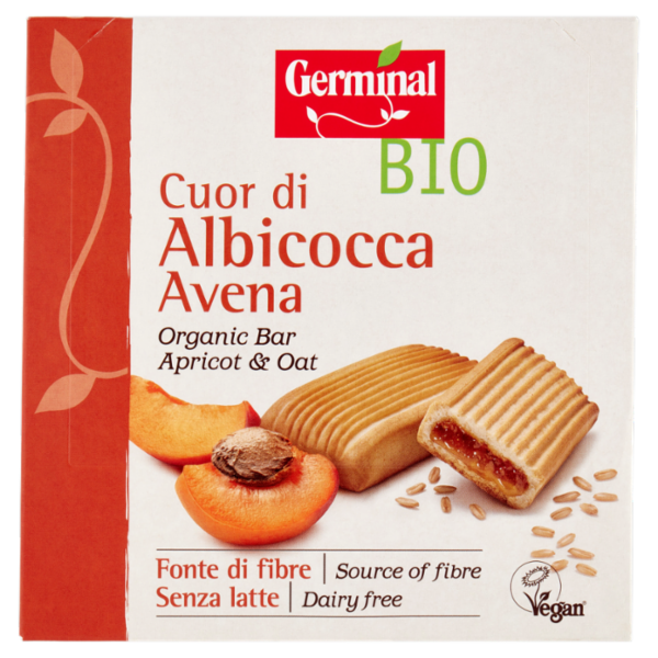 Germinal Bio Cuor di Albicocca Avena 6 x 33,4 g