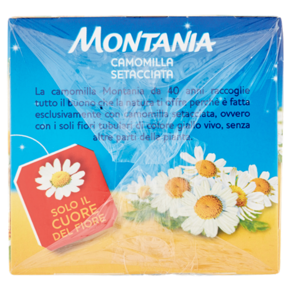 Montania Camomilla Setacciata 20 Filtri Infuso 35 g