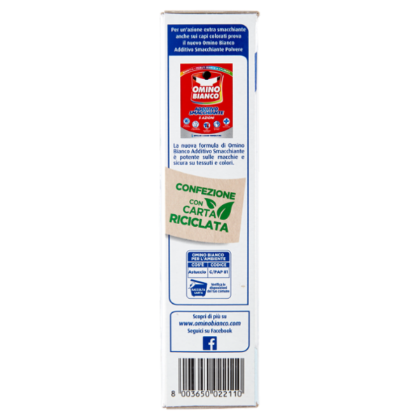 Omino Bianco Bianco Vivo Polvere 500 g