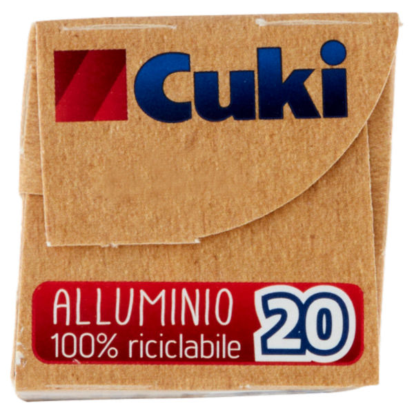 Cuki Conserva e Cuoce Alluminio 100% riciclato 20 m