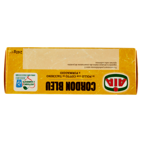 Aia Cordon Bleu di Pollo con Cotto di Tacchino e Formaggio surgelato 240 g