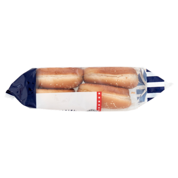 Consilia Panini per Maxi Hamburger con Sesamo 4x62,5 g