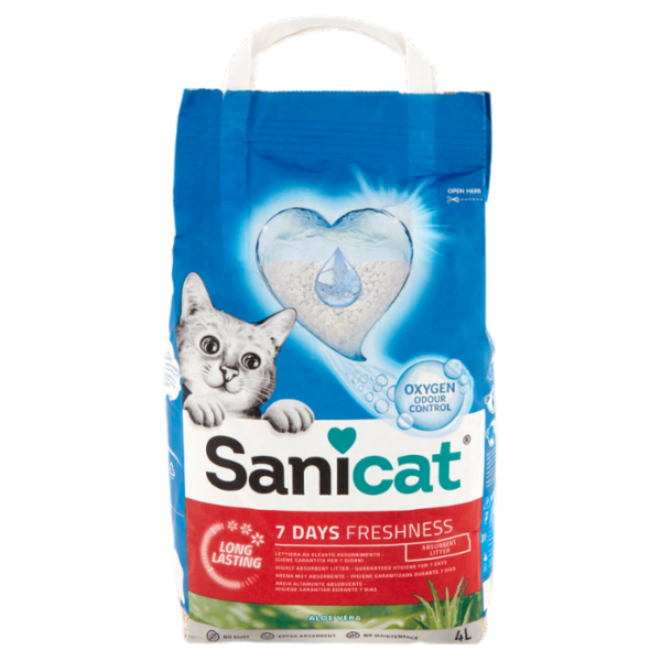 Sanicat 7 Days Freshness Aloe Vera 4 L