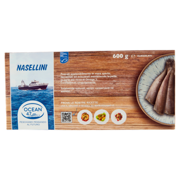 Ocean 47 Nasellini Surgelati 600 g