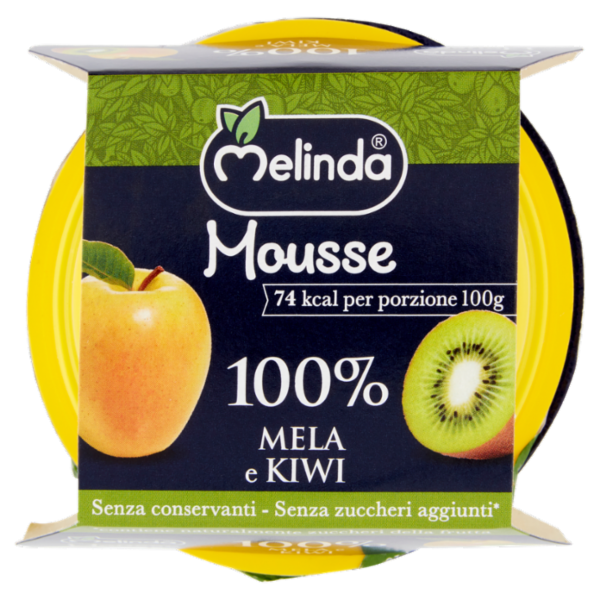 Melinda Mousse mela Golden e kiwi 2 x 100 g
