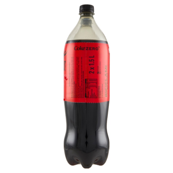 COCA-COLA Zero Zuccheri PET 2 x 1,5 L