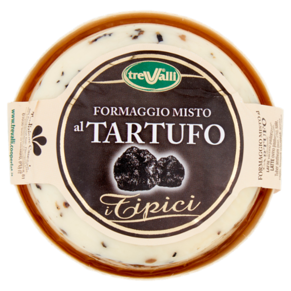 treValli i Tipici Formaggio Misto al Tartufo 180 g