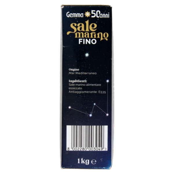 Gemma di mare sale marino Fino 1 Kg