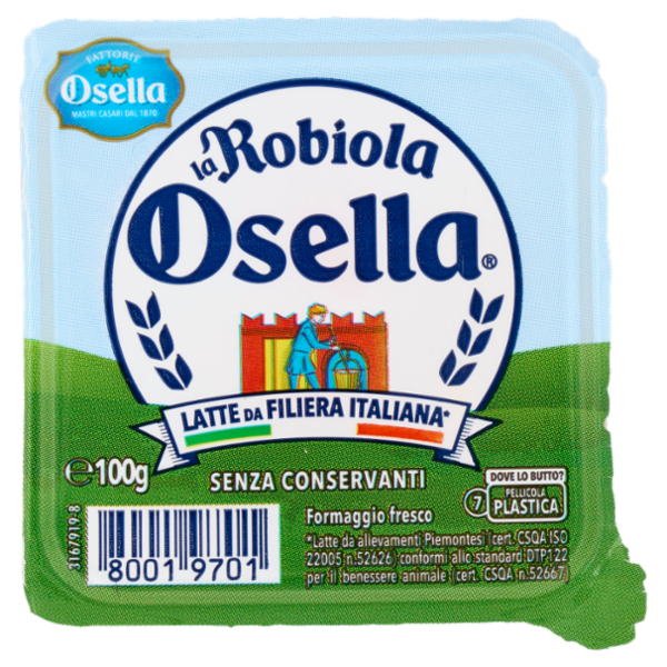 Fattorie Osella la Robiola Osella formaggio fresco - 100 g