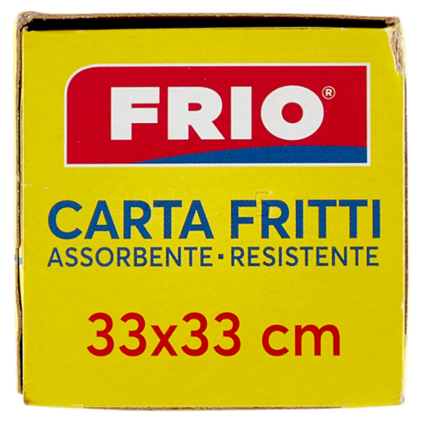 Frio Carta Fritti 20 Fogli 33x33 cm